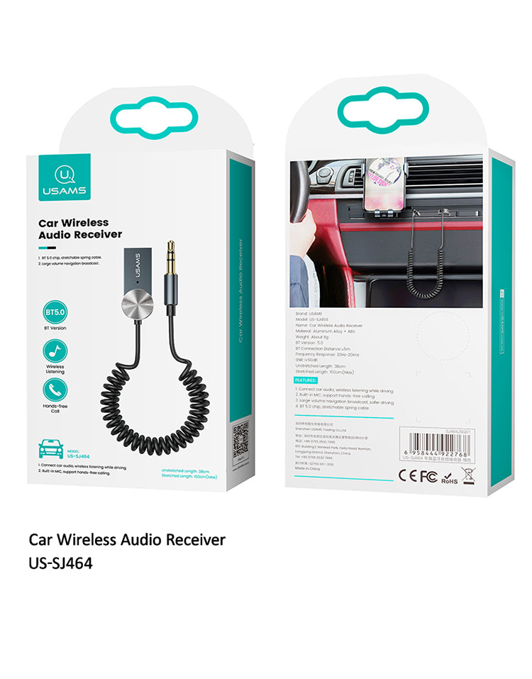 transmetteur bluetooth voiture usams packaging