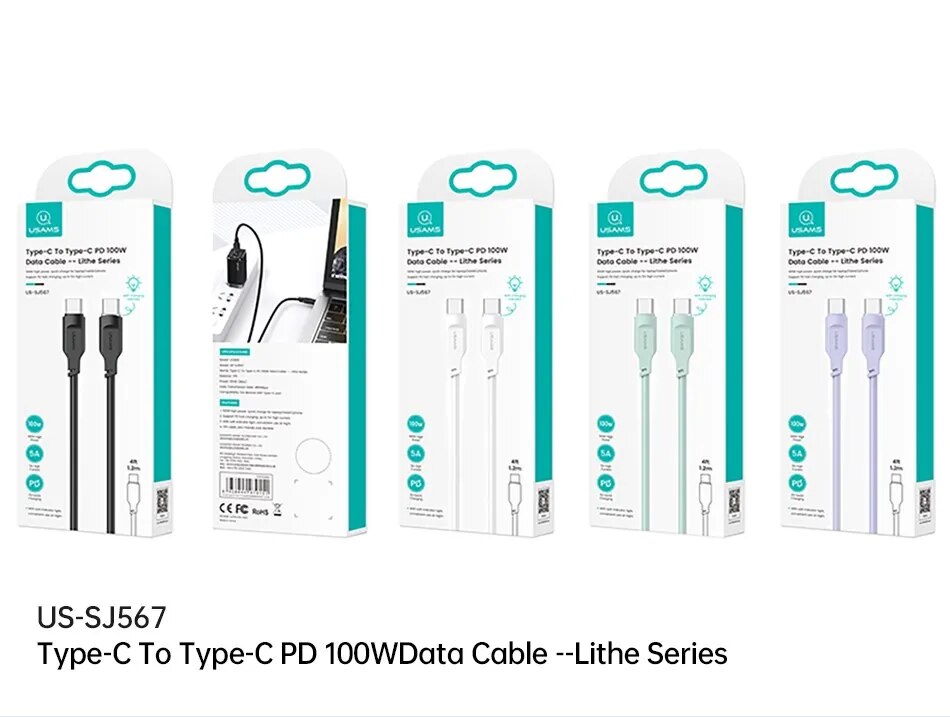 USB Cable USB-C 100W